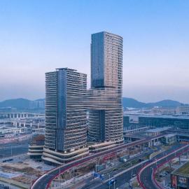 Vila Cloud Macau skyline Residence（Hengqing Port&Chimelong） – hotel w mieście Zhuhai