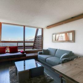 Appartement à Arc 1600 avec balcon exposé Sud, 6 personnes, TV et Wifi inclus