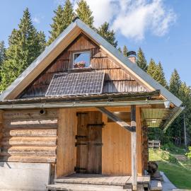 Koča na planini Jelje - Pokljuka, hotell i Goreljek