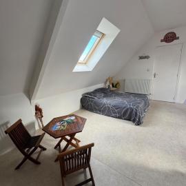 Chambre spacieuse proche des châteaux de la Loire
