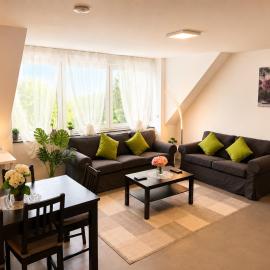 CityApartment Platinum mit Balkon bzw,Terrasse