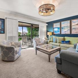 #612 Sanibel Moorings Courtyard View