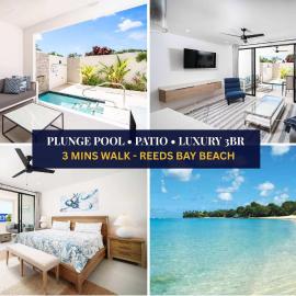 Elegant 3BR Pool Villa Beach 5min Holetown、セント・ジェームスのホテル