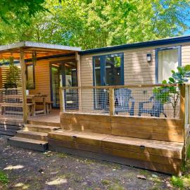 Mobilhome ULTIMATE XXL 6p Mayotte Vacances 5, hotell sihtkohas Biscarrosse