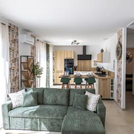 Sous l'olivier, House, air conditioning, garden, 4 pers