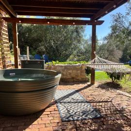 Mountain Cabin private hot tub and swimming pool
