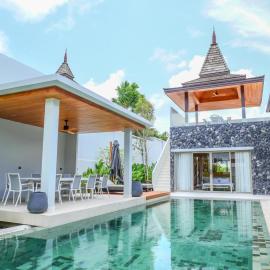 Botanica Foresta - Amazing Modern Balinese 4 Bdr Pool Villa by AwesomeStays, hotel em Thalang