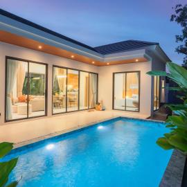 Luxury B Baya Pool Villa, hotel in Ban Chong Phli