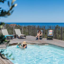 Villa Mare è Machja avec piscine et vue mer