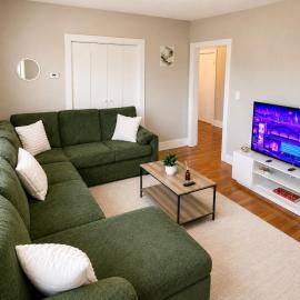 Cozy 2BR Near Tufts Sleep 5