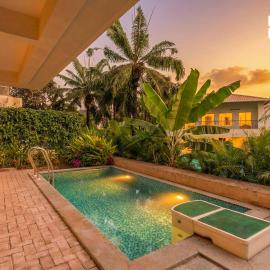 StayVista at Casa Bliss with Pool, BBQ and Karaoke