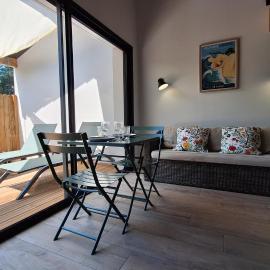 메상주에 위치한 호텔 Villa Annabelle "Océan" - appartement de charme entre océan et forêt à Messanges