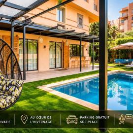 Luxury apartment - Pool - Private garden - Wintering