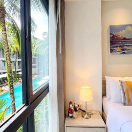 Stylish Diamond Condo Bangtao with Pool View, hotel in Bang Tao Beach
