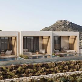 Geomilos Private Suites Milos، فندق في Triovasálos
