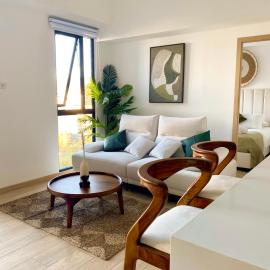Apartamento Moderno z 10-Jacuzzi-Lavandería-AC-Gym-GuatemalaCity, hotel in Lo de Contreras