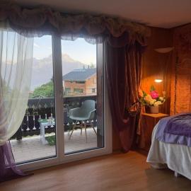 Chambre 2 avec vue sur Montagne chez nous, hotel a Ollon
