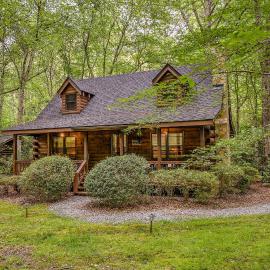 Cozy Creek Cabin- Creek, Hot Tub, Porch Swing – hotel w mieście Blue Ridge