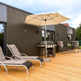 FewoCrew Devils Cabin Premium Tiny House nahe Teufelsmauer, hotel din Wienrode