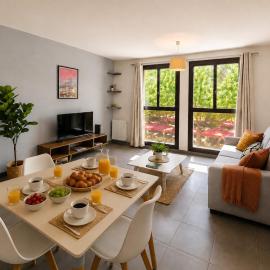 Le Carnot Large 2-room apartment Beautiful view 4 people
