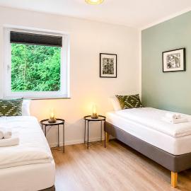 Modern 3-room apartment near Hamburg