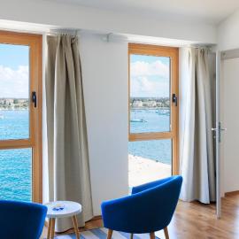 Umag apartment center seafront seaview old town 2