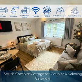 Stylish Cosy Cheshire Cottage by PolkaStays, hotel a Peover Superior