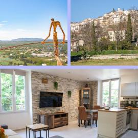 Cozy 3-room apartment in the heart of the village of Fayence