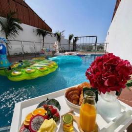 Rose Beach 7 درة العروس, hotel en Yeda
