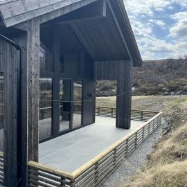 New spacious mountain cabin with sauna, Geilo, hotel u gradu 'Holo'