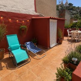 Casita La Bonita, con vistas al castillo