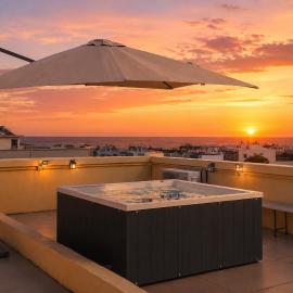 TropiFlic Appartement 2 Chambres avec Rooftop Privé Vue Mer