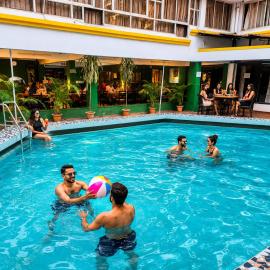 Welkin stays - Private Poolside Apartment with Kitchen near Calangute Beach