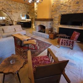 Rustic Stone House