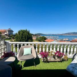 Holibai Gran casa de 4 dormitorios con vistas al mar, Baiona