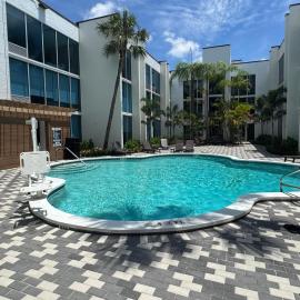 Tropical Palms Hotel, отель в Клируотере