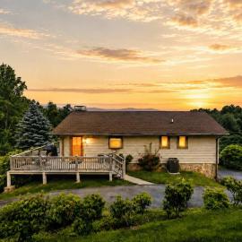 Blue Spruce Retreat with Firepit & Mountain Views - Family Friendly