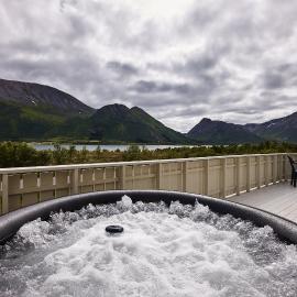 Vintage Godfjord Cabin, Hotel in Sortland