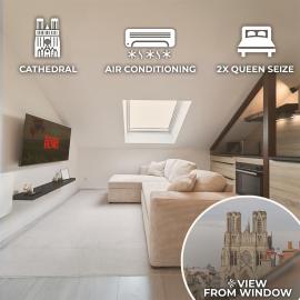 Libergier, Hyper centre, Wifi, Netflix, Hotel in Reims