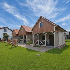 Ogrzewane Domki u Kamili Sztutowo, Jacuzzi, plac zabaw, klimatyzacja, parking# 884#90#09#01