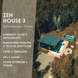 Zen House 3 - Villas & Spa, viešbutis mieste Morin Heights