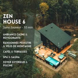 Zen House 6 - Villas & Spa, viešbutis mieste Morin Heights
