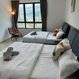 Studio 4pax SunshineKekloksiView, hotel em Ayer Itam