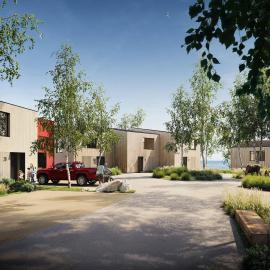 Cormorant Rock Chalets、インゴニッシュ・ビーチのホテル