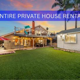Entire Private House with Garage, Gated Lot, Get 2 Homes in Rancho, 6 Bedrooms 3 Bathrooms Available Now