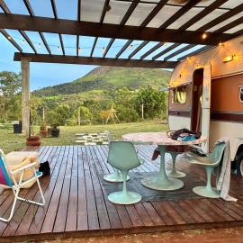 Tiny house móvel com vista 360: São Roque'de bir otel