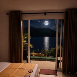 Elee Villa - Waterfront Retreat with Victoria Reservoir & Mountain Views, hotel en Teldeniya