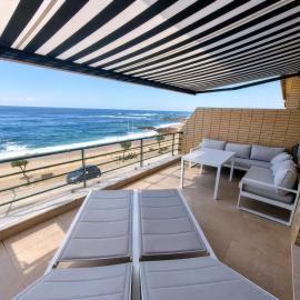 Azulmaris - Direkt am Strand in Vila Chã - Terrasse und Meerblick, Hotel in Vila Chã