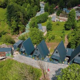 Danzi camping tiny house, hotel in Kise
