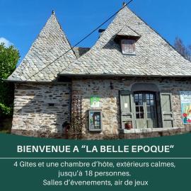 La Belle Epoque Sansac de Marmiesse - 4 Gites de 2 à 6 personnes - Petit Dej - 15 minutes d'Aurillac - Cantal, hotel in Sansac-de-Marmiesse
